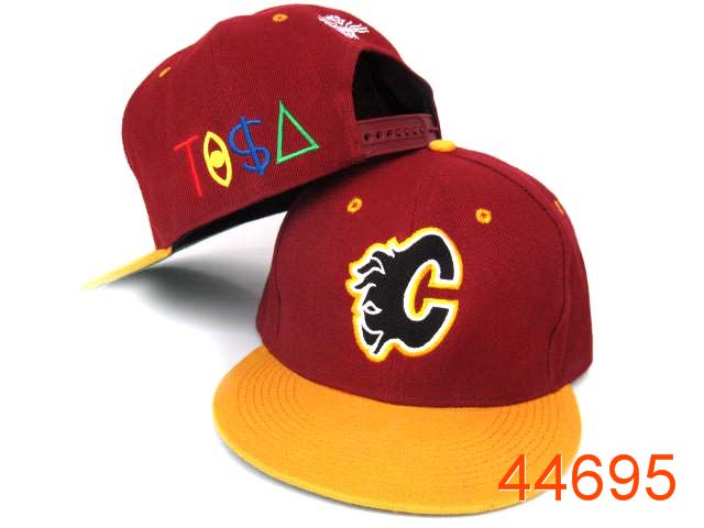 Tisa Calgary Flames Snapback Hat NU01